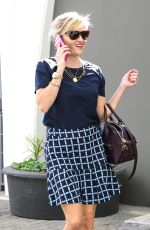 REESE WITHERSPOON in Skirt Leaves Her Office in Beverly Hills 2310