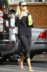REESE WITHERSPOON in Tights Heading to Yoga Class in Brentwood