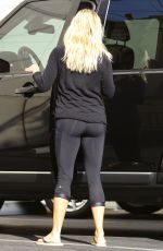 REESE WITHERSPOON in Tights Heading to Yoga Class in Brentwood