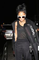 RIHANNA Arrives at Giorgio Baldi Restaurant in Santa Monica