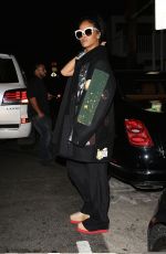 RIHANNA Arrives at Giorgio Baldi Restaurant in Santa Monica