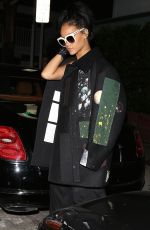 RIHANNA Arrives at Giorgio Baldi Restaurant in Santa Monica