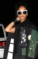 RIHANNA Arrives at Giorgio Baldi Restaurant in Santa Monica