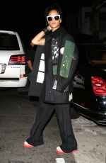 RIHANNA Arrives at Giorgio Baldi Restaurant in Santa Monica