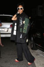 RIHANNA Arrives at Giorgio Baldi Restaurant in Santa Monica