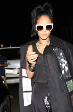 RIHANNA Arrives at Giorgio Baldi Restaurant in Santa Monica