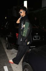 RIHANNA Arrives at Giorgio Baldi Restaurant in Santa Monica