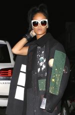 RIHANNA Arrives at Giorgio Baldi Restaurant in Santa Monica