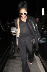 RIHANNA Arrives at Giorgio Baldi Restaurant in Santa Monica