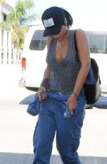 RIHANNA Arrives at LAX Airport in Los Angeles 3009