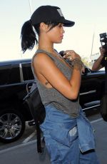 RIHANNA Arrives at LAX Airport in Los Angeles 3009
