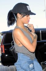 RIHANNA Arrives at LAX Airport in Los Angeles 3009