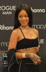 RIHANNA at The Rogue Man Fragrance Launch in Atlanta