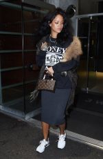 RIHANNA Leaves a Dentist Office in New York