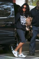 RIHANNA Leaves a Dentist Office in New York