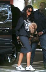 RIHANNA Leaves a Dentist Office in New York
