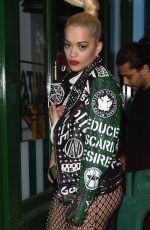 RITA ORA at Cirque Le Soir in London