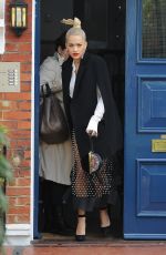 RITA ORA Leaves Her Home in London