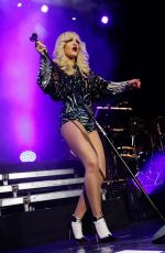 RITA ORA Performs at a Concert in Moscow