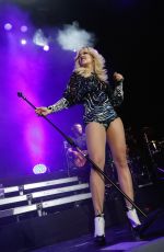 RITA ORA Performs at a Concert in Moscow