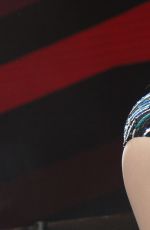 RITA ORA Performs at a Concert in Moscow