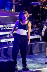 RITA ORA Performs at a Concert in Moscow