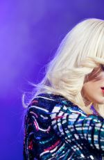 RITA ORA Performs at a Concert in Moscow