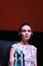 ROONEY MARA at Trash Press Conference at Rome Film Festival