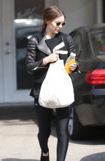 ROONEY MARA Leaves a Ballet Class in West Hollywood