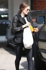 ROONEY MARA Leaves a Ballet Class in West Hollywood