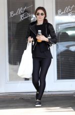 ROONEY MARA Leaves a Ballet Class in West Hollywood