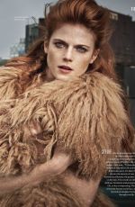 ROSE LESLIE in Instyle Magazine, November 2014 Issue
