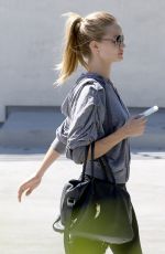 ROSIE HUNTINGTON-WHITELEY Leaves a Gym in Los Angeles 0610
