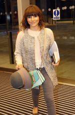 ROXANNE PALLETT Arrives at Theatre in Doncaster