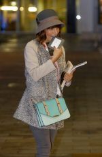 ROXANNE PALLETT Arrives at Theatre in Doncaster