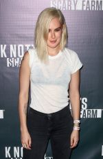 RUMER WILLIS at Knott’s Scary Farm Openingh Night in Buena Park