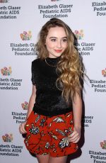 SABRINA CARPENTER at at A Time for Heroes Celebration in Culver City