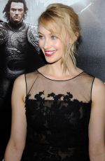 SARAH GADON at Dracula Untold Photocall in New York