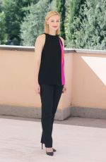 SARAH GADON at Dracula Untold Photocall in Rome