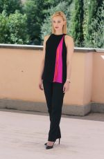 SARAH GADON at Dracula Untold Photocall in Rome