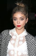 SARAH HYLAND Arrives at Good Morning America in New York