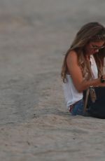 SARAH HYLAND at a Beach in Los Angeles