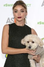 SARAH HYLAND at Aspca Event at Pillars 28 in New York
