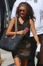 SARAH HYLAND Leaves Modern Family Set in Venice Beach