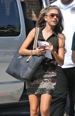 SARAH HYLAND Leaves Modern Family Set in Venice Beach