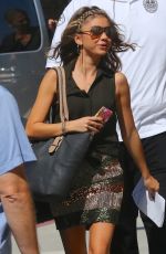 SARAH HYLAND Leaves Modern Family Set in Venice Beach