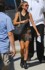 SARAH HYLAND Leaves Modern Family Set in Venice Beach