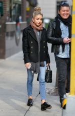 SARAH HYLAND Out and About in New York 2010