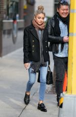 SARAH HYLAND Out and About in New York 2010