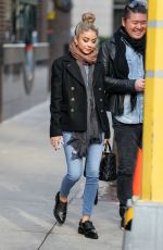SARAH HYLAND Out and About in New York 2010